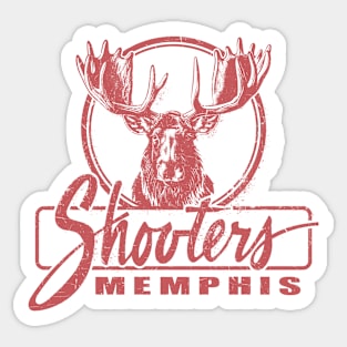 Shooters - Memphis Sticker